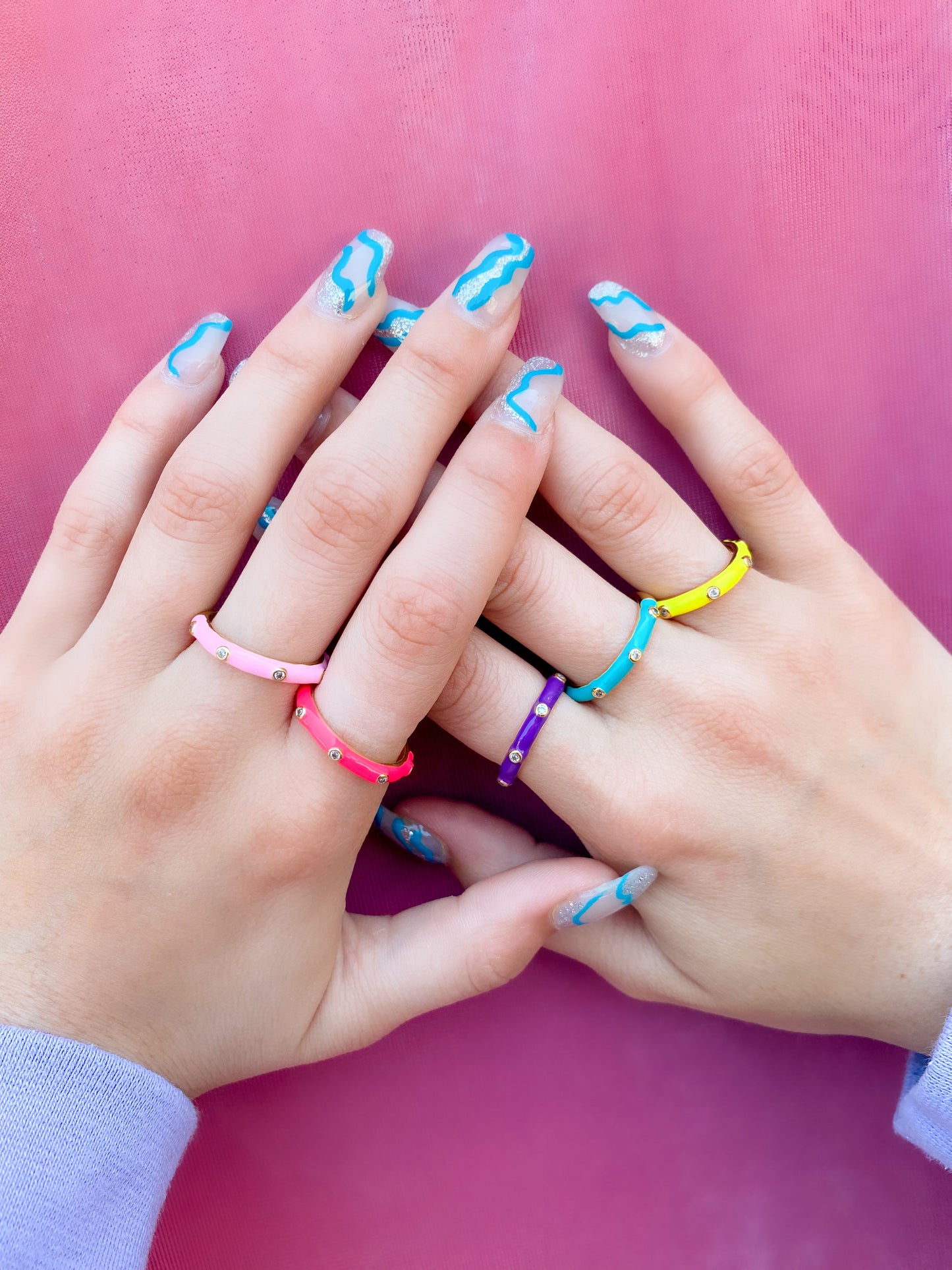 Carly Colorful Rings