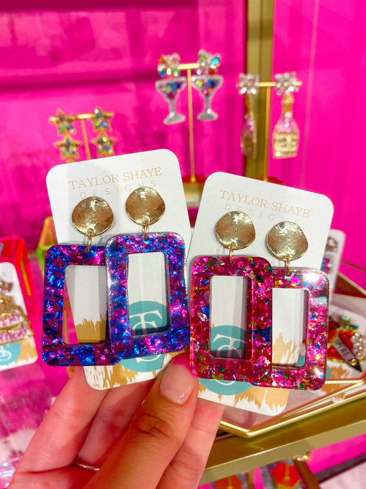 Unicorn Acrylic Rectangle Drops