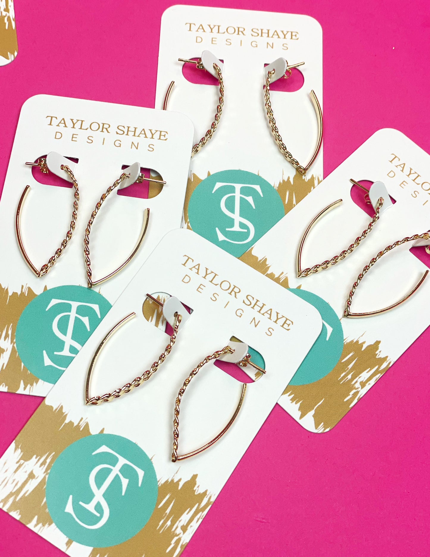 Amber Gold Filled Hoops