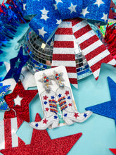 Load image into Gallery viewer, Fourth of July Beaded Boots
