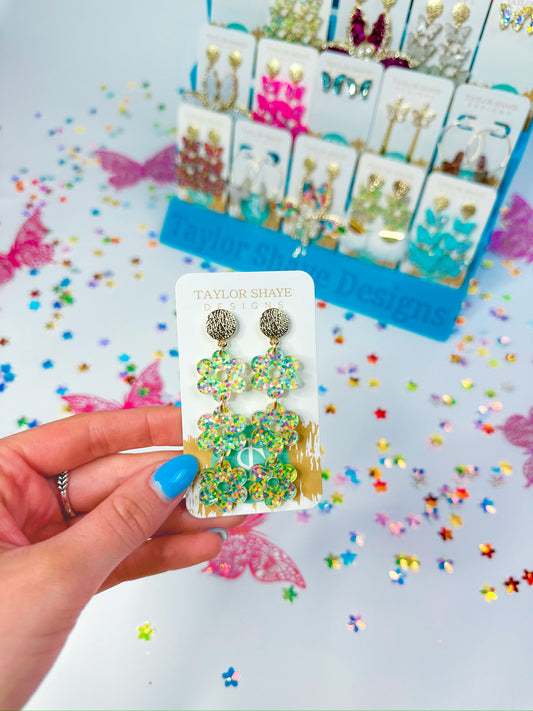 Tessa Confetti Triple Flowers