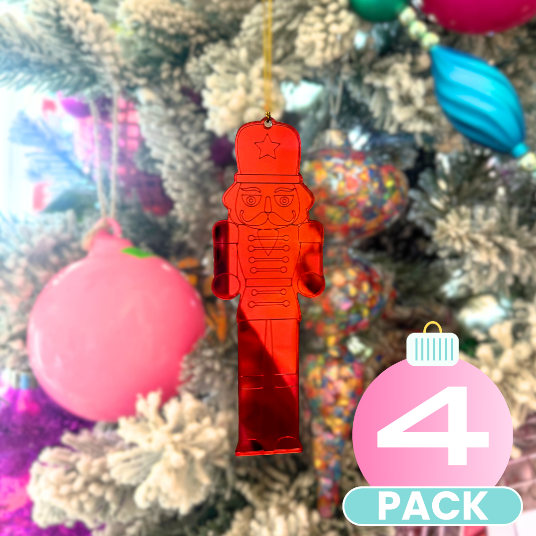 Nutcracker Ornament (Pack)