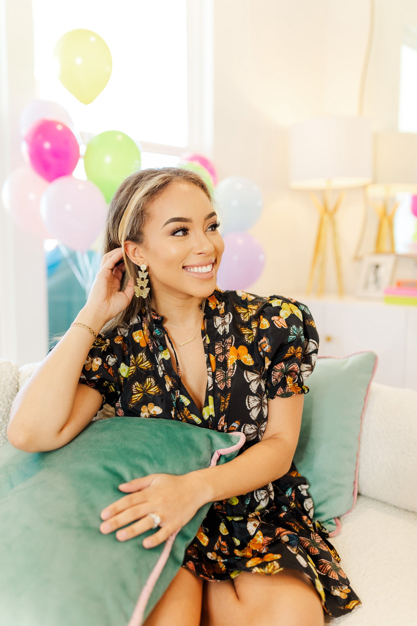 Spring Triple Butterfly Drops