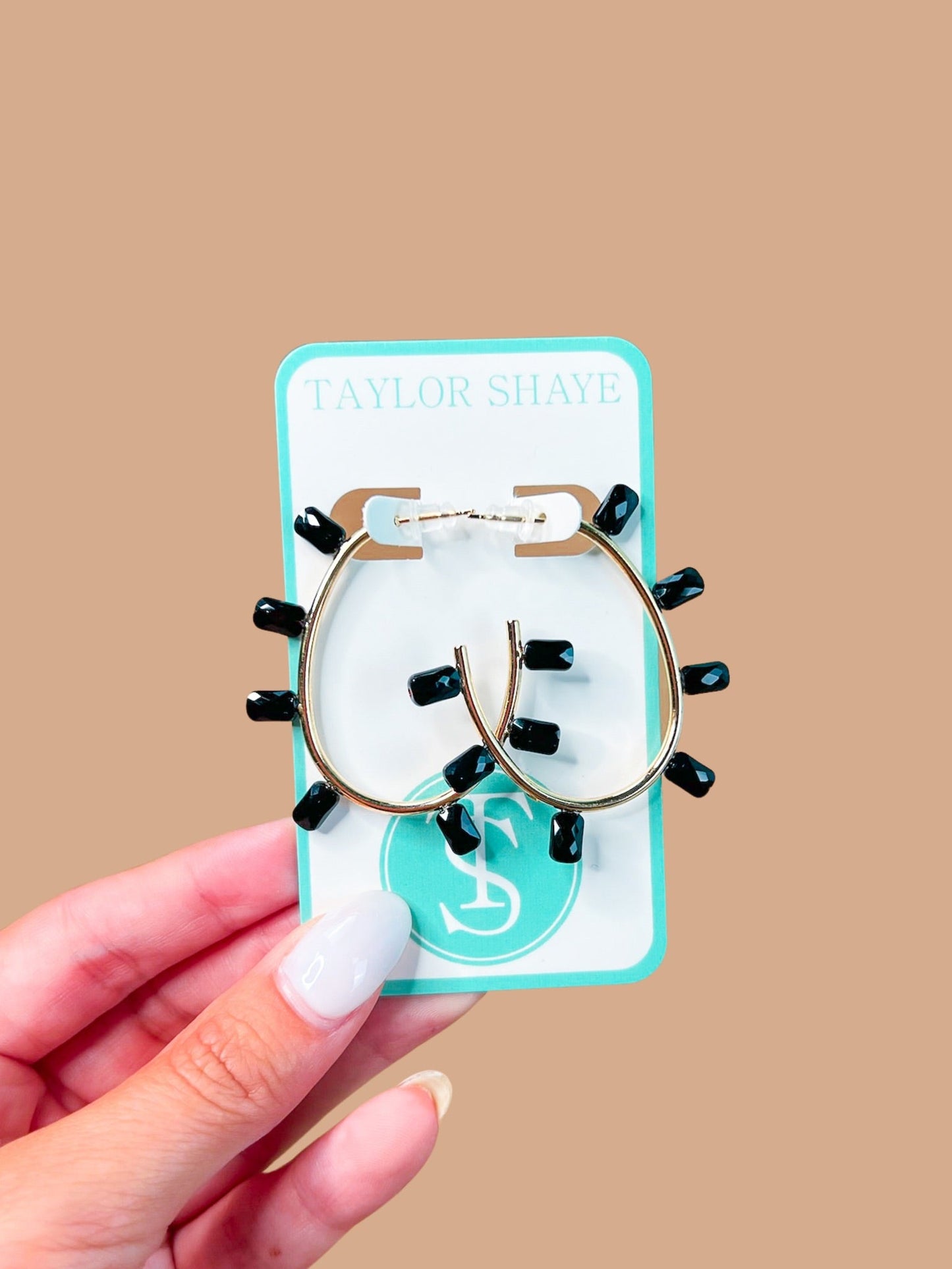 Neutral Bianca Hoops