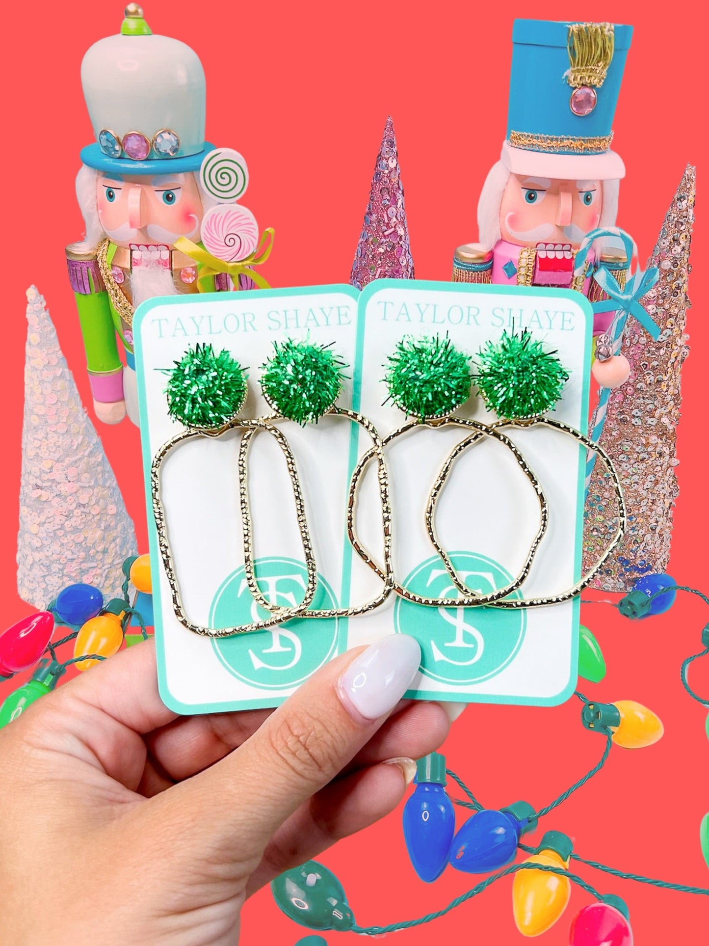 Holiday Darla Hoops