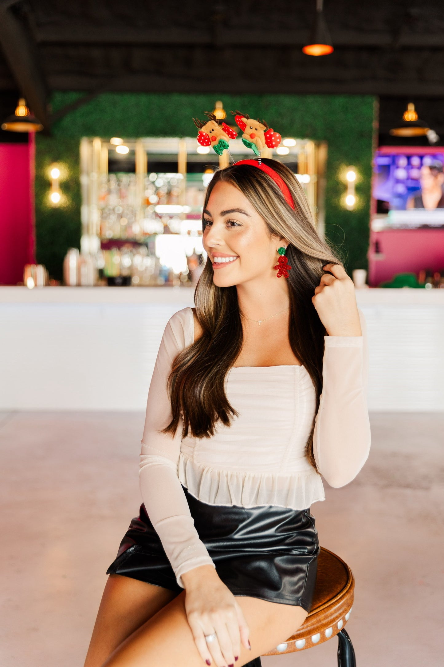 Acrylic Gingerbread Man Drops