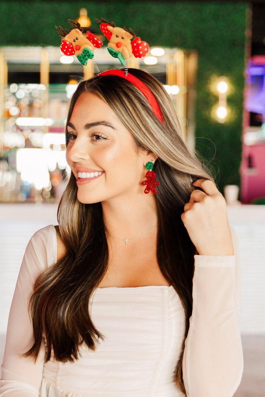 Acrylic Gingerbread Man Drops