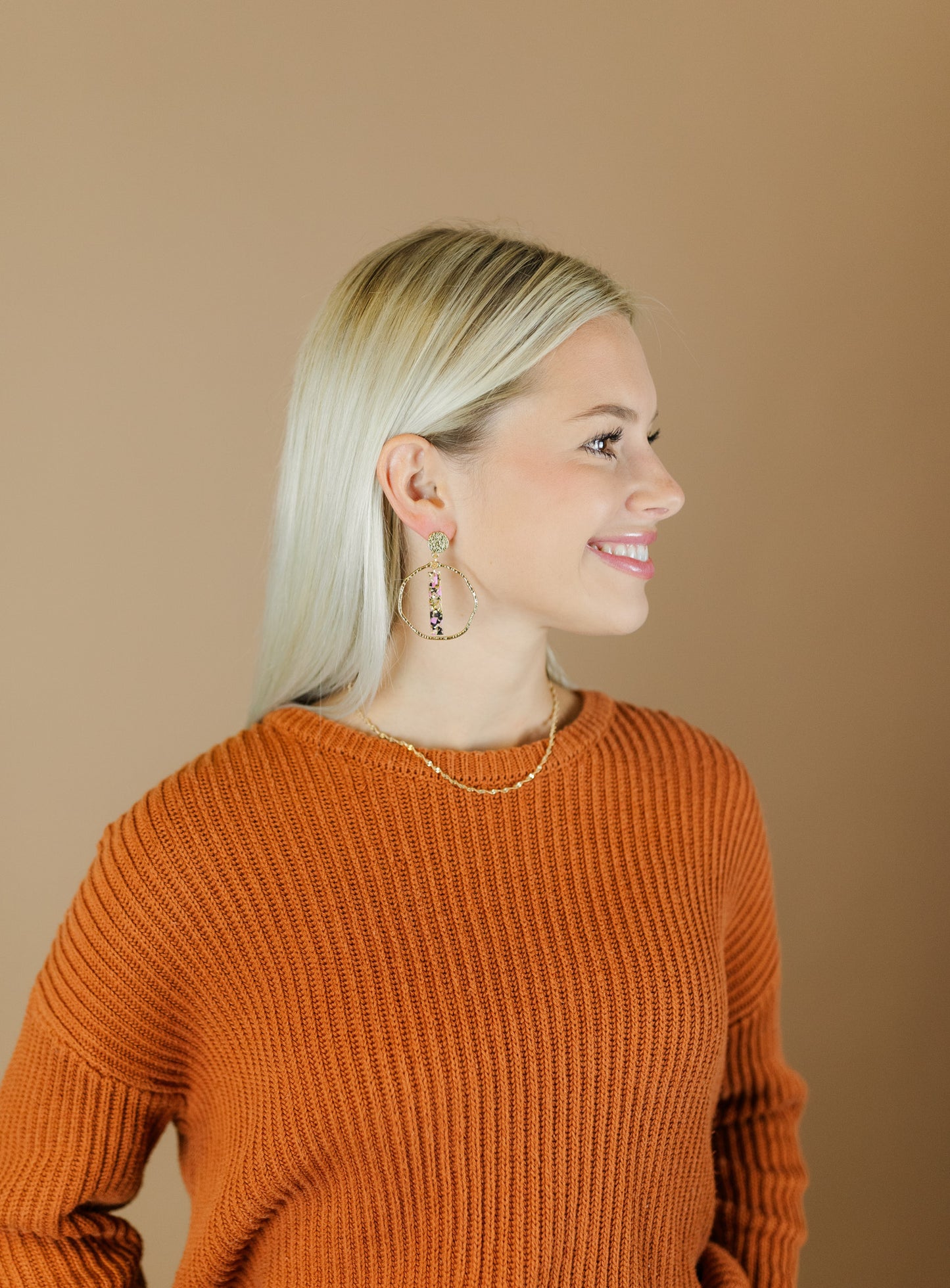 Alara Flake Stick Hoops