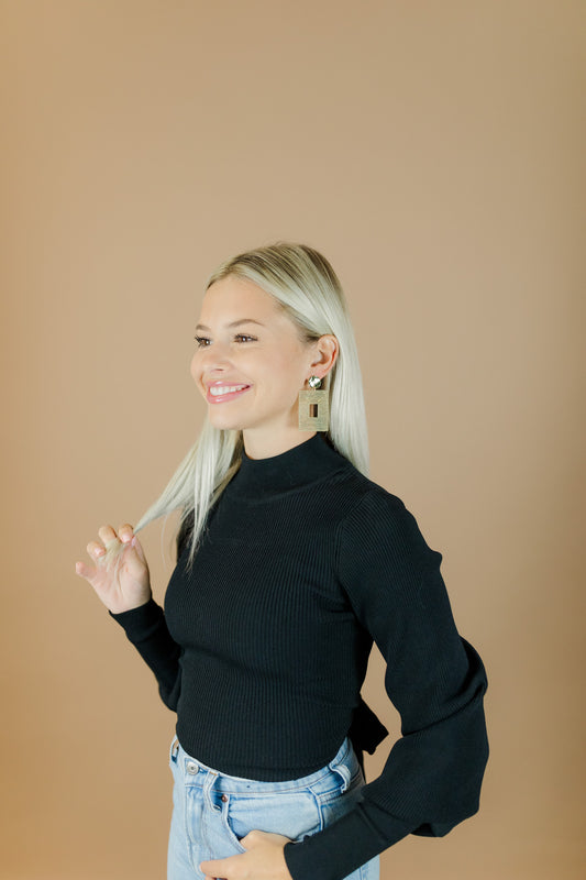 Striped Gold Naomi Drops