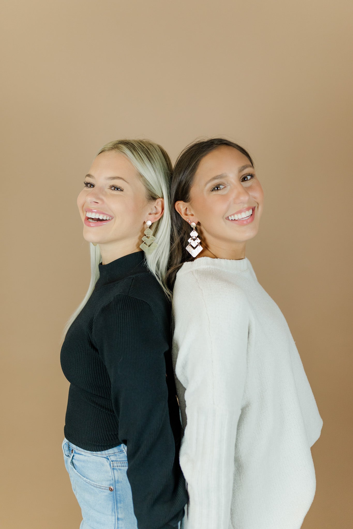 Striped Gold Isabel Drops