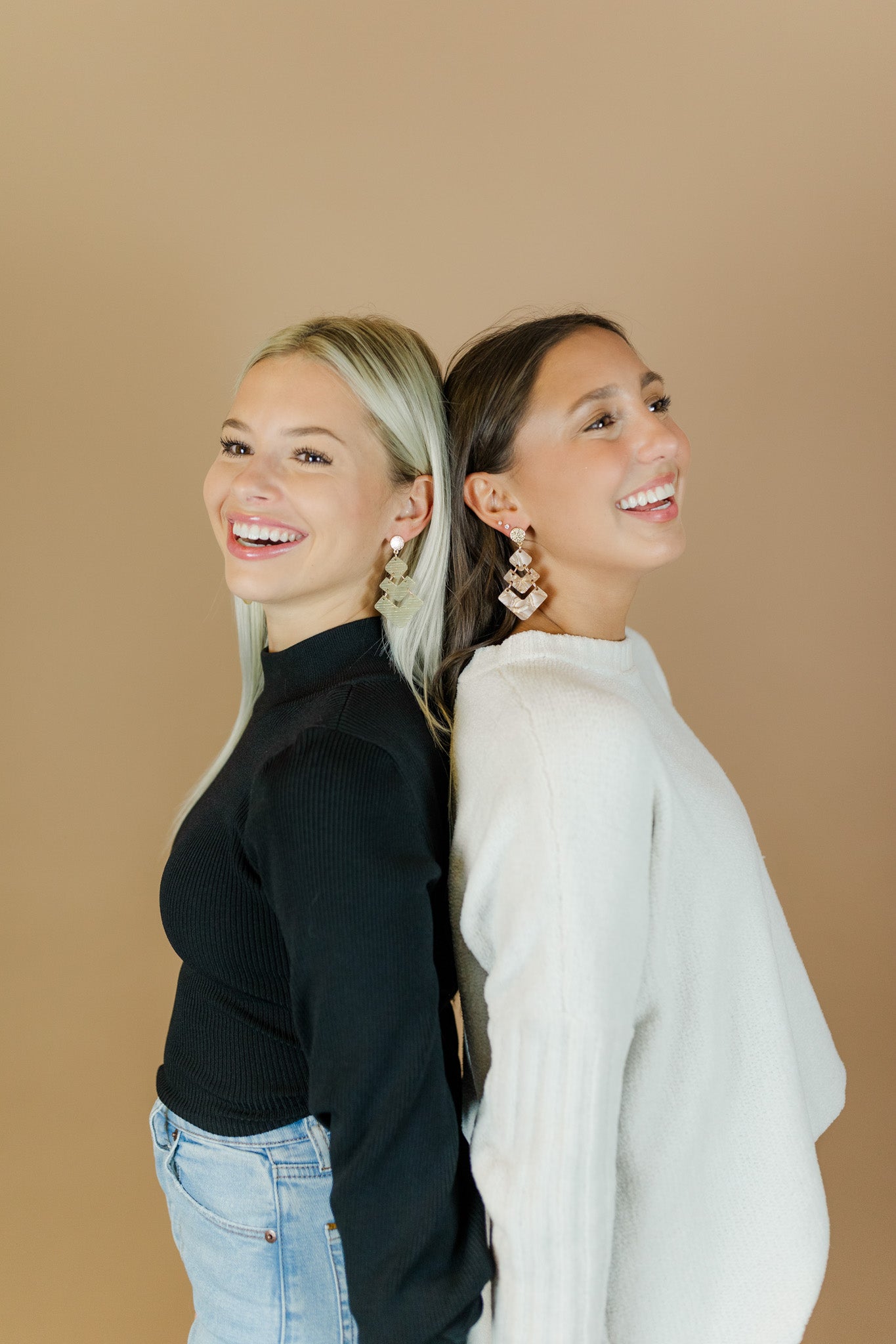 Striped Gold Isabel Drops