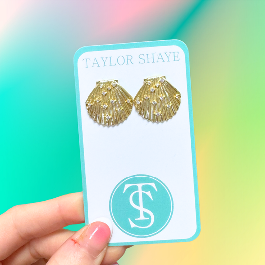 Shallen Shell Studs