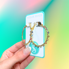 Load image into Gallery viewer, Over The Rainbow Hoops
