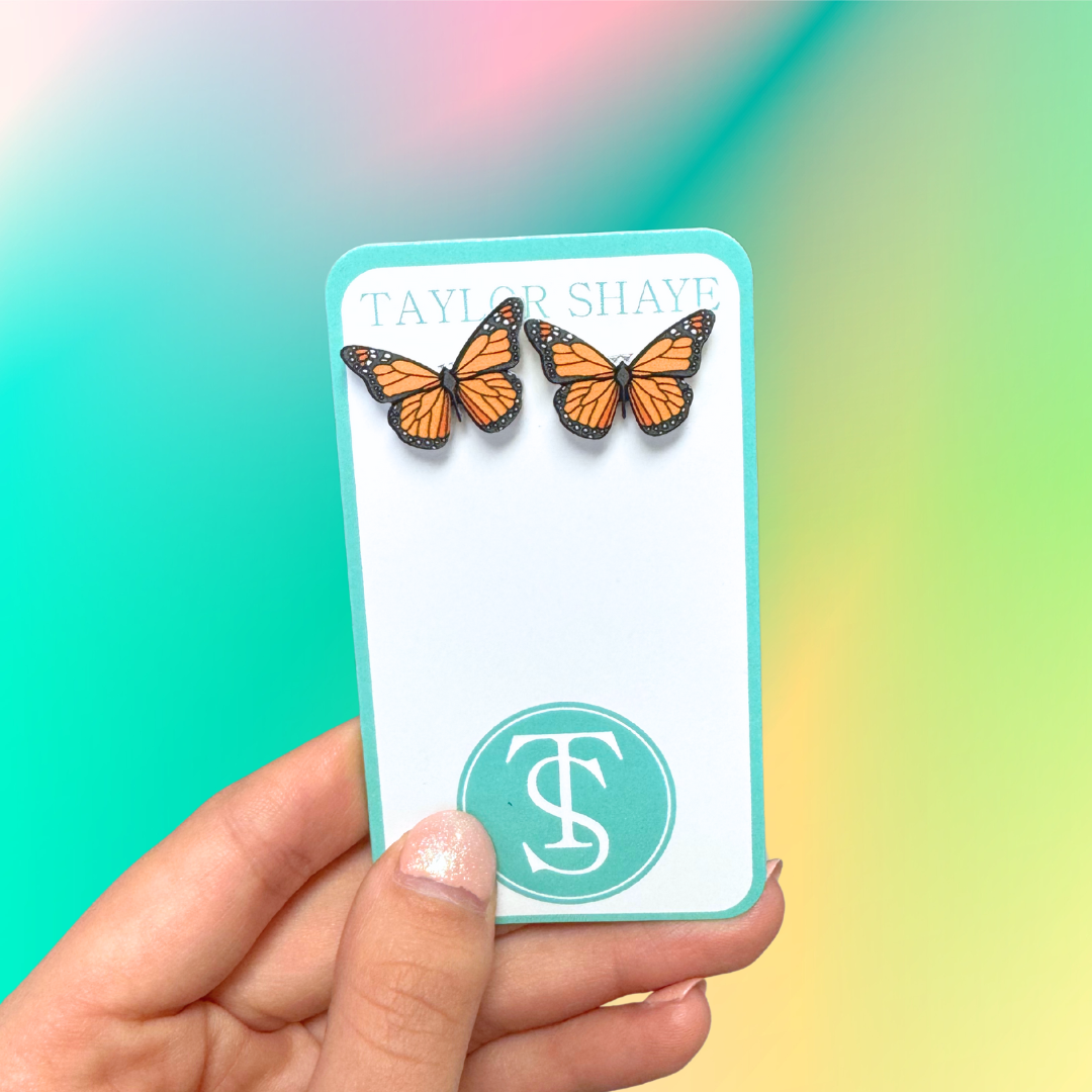 Bliss Butterfly Studs