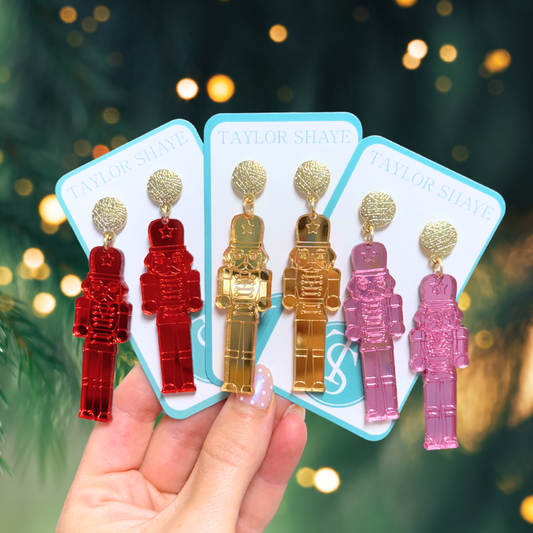 Acrylic Mirror Nutcracker