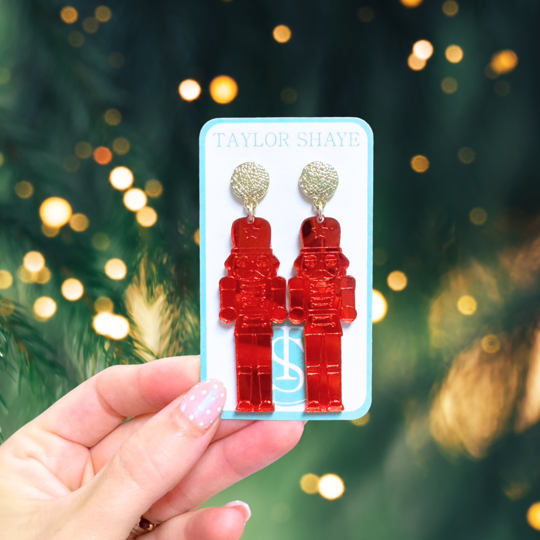 Acrylic Mirror Nutcracker