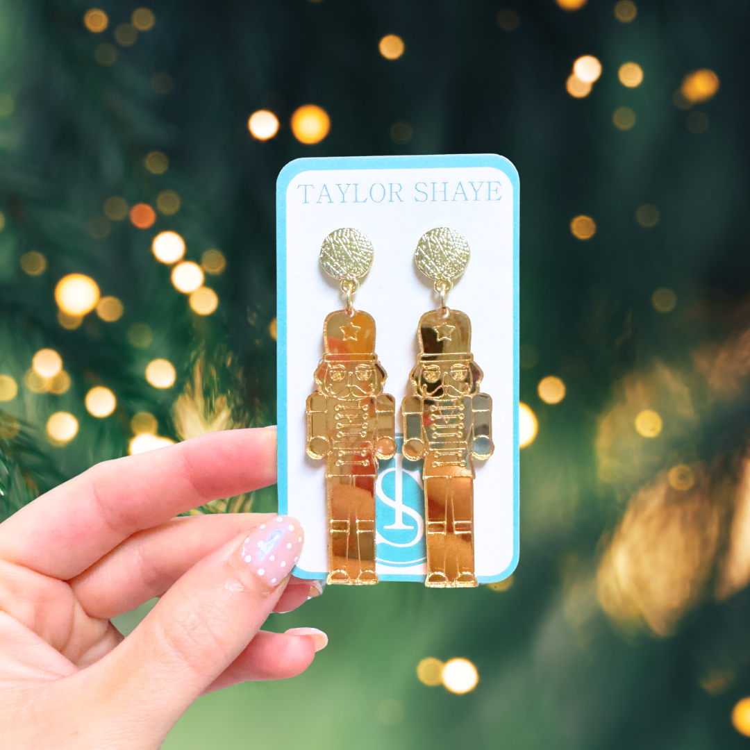 Acrylic Mirror Nutcracker