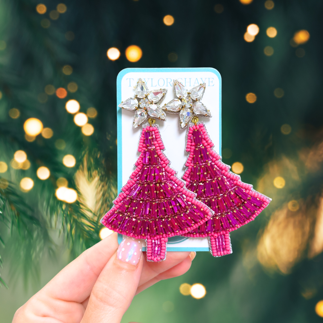Color Beaded Crystal Trees