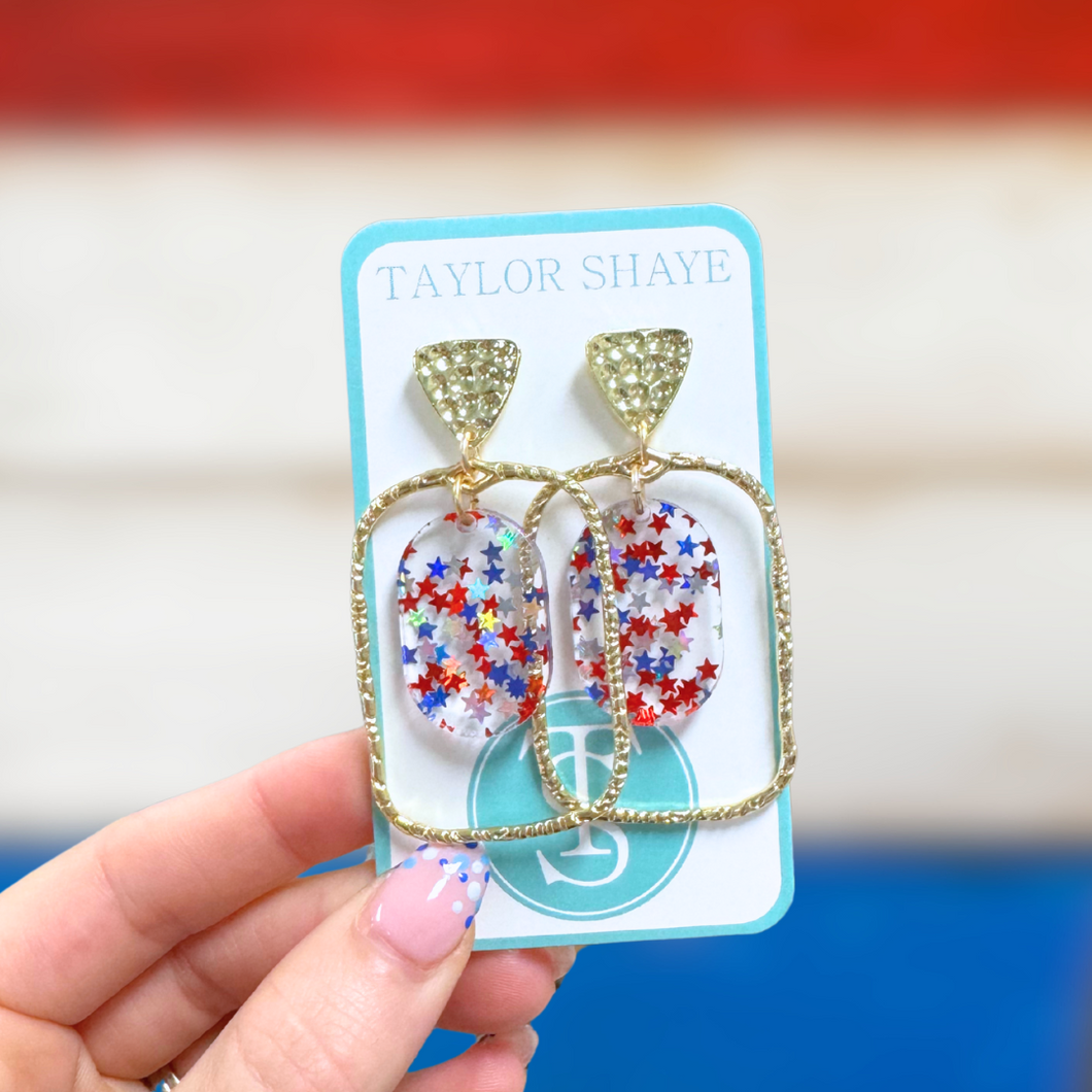 Star Oval Hoops