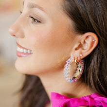 Load image into Gallery viewer, Lily Flower Hoops
