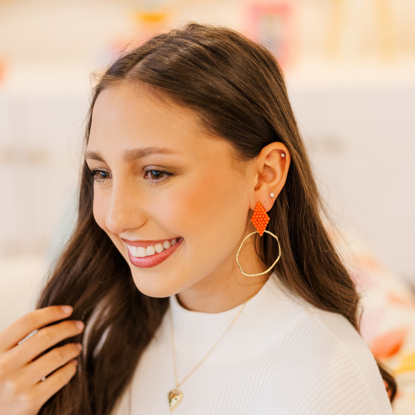 Colorful Callie Hoops