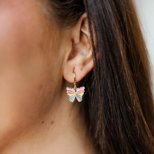 Pastel Butterfly Huggies