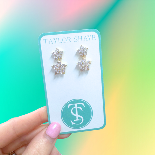 Mary-Kate Flower Stud