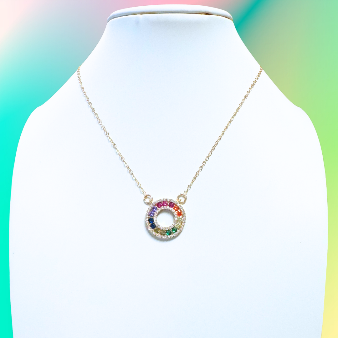 Kendall Rainbow Necklace
