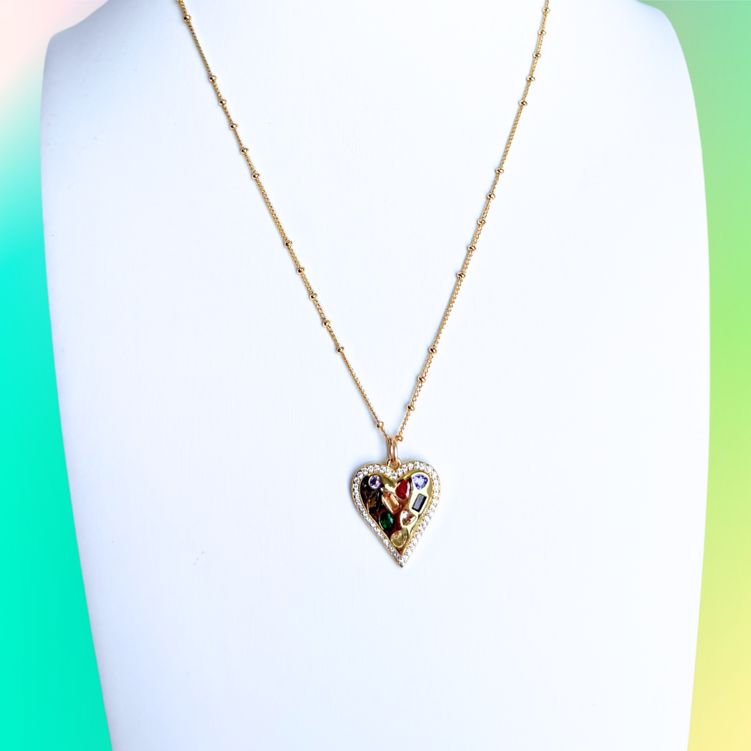 Heart Gem Necklace