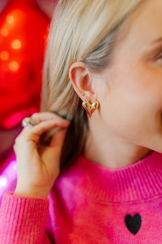 Struck by Love Hearts