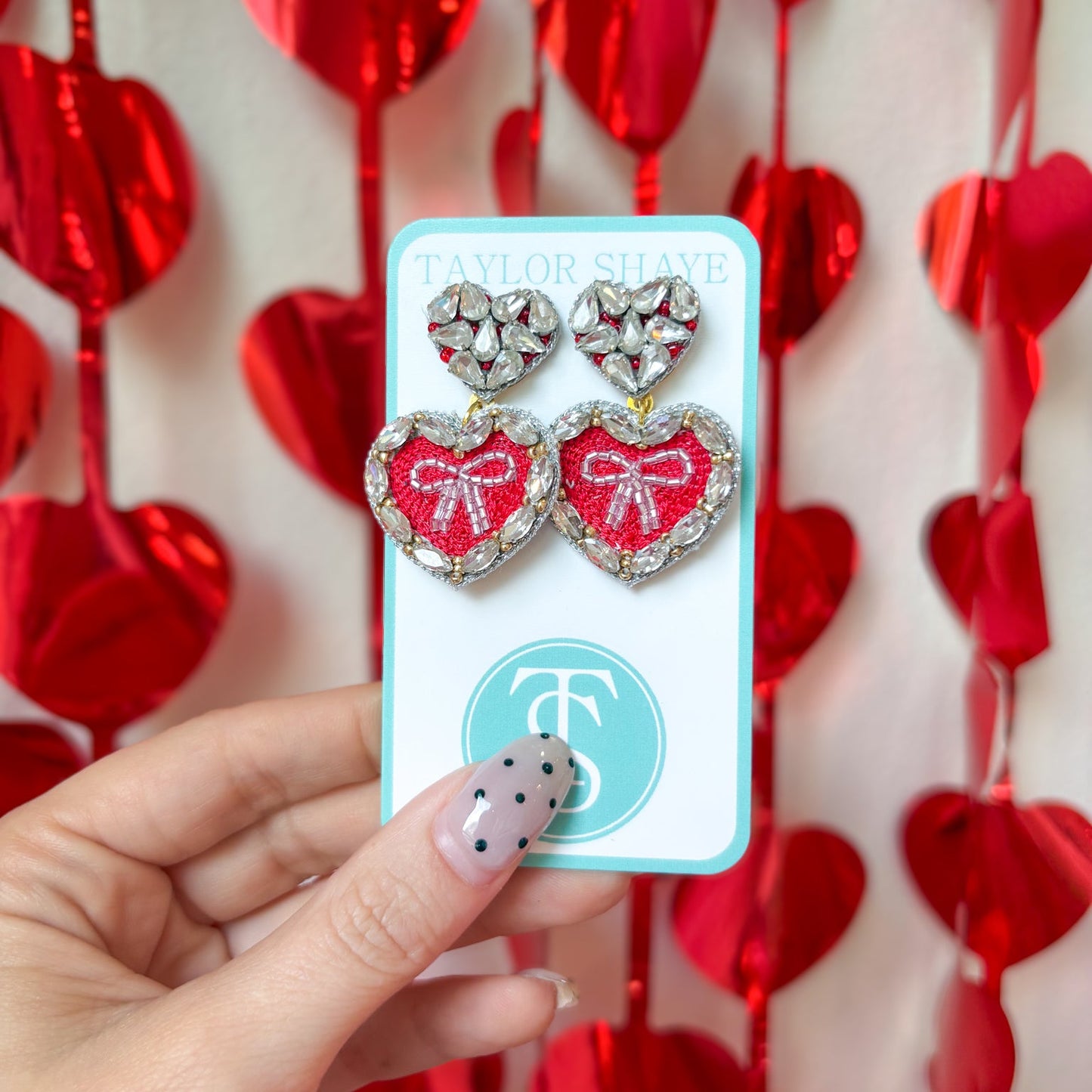 Love Ya Beaded Hearts