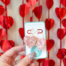 Load image into Gallery viewer, Heart Hoops
