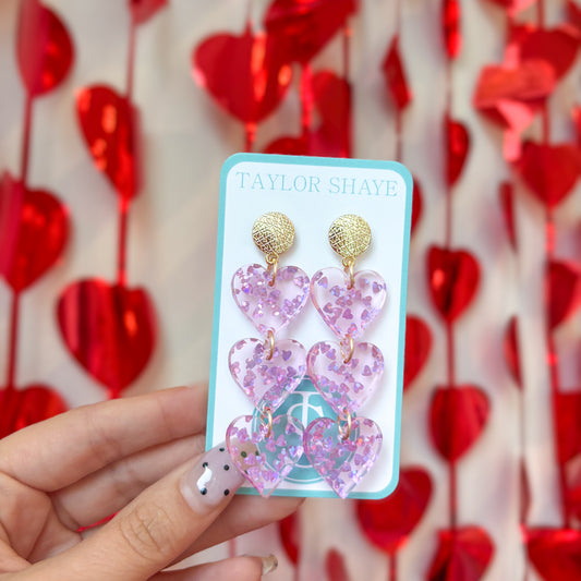 Cutie Pie Triple Hearts