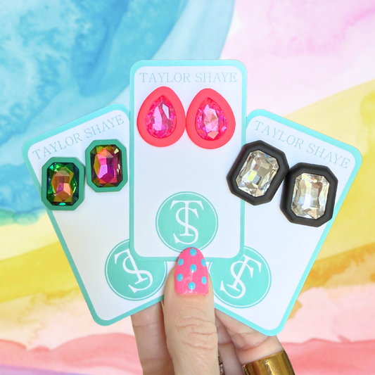 May Crystal Studs