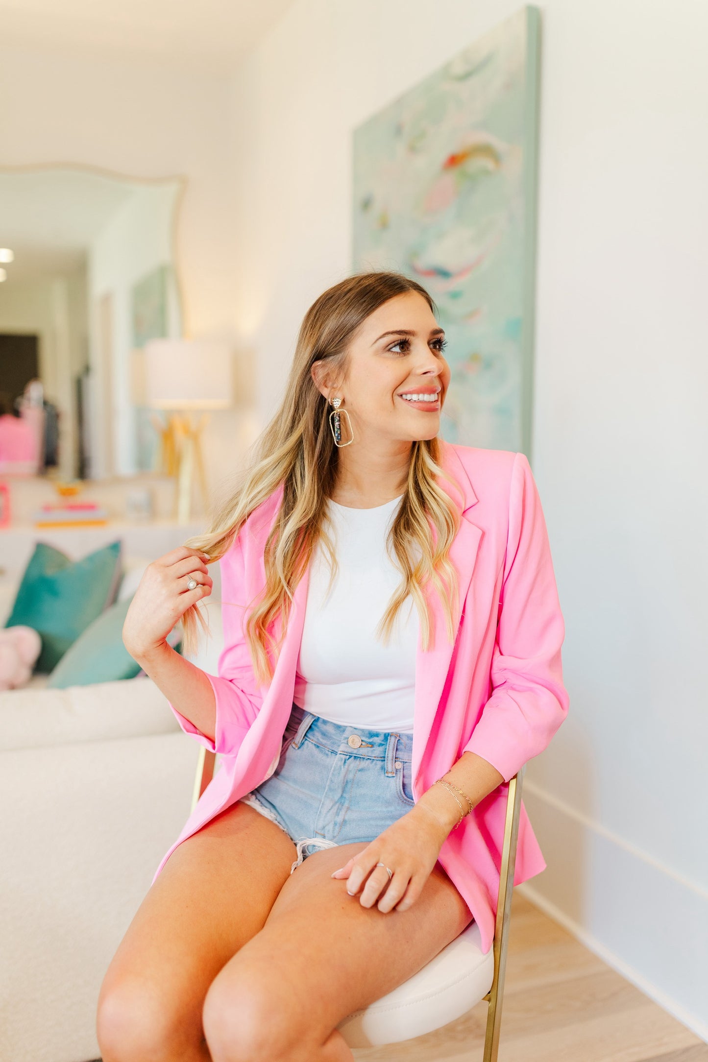 Midnight Flake Stick Hoops