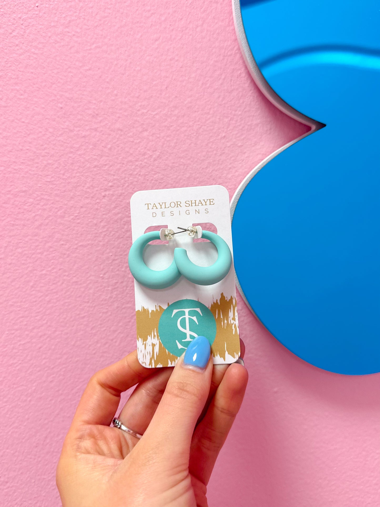 Colorful Kennedi Hoops