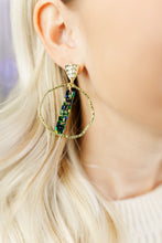 Load image into Gallery viewer, Mardi Gras Stick Hoops
