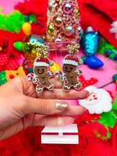 Load image into Gallery viewer, Beaded Gingerbread Man Drops
