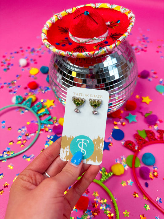Beaded Margarita Stud