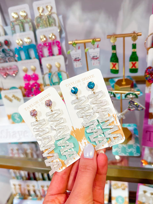 Shimmer MAMA Earrings