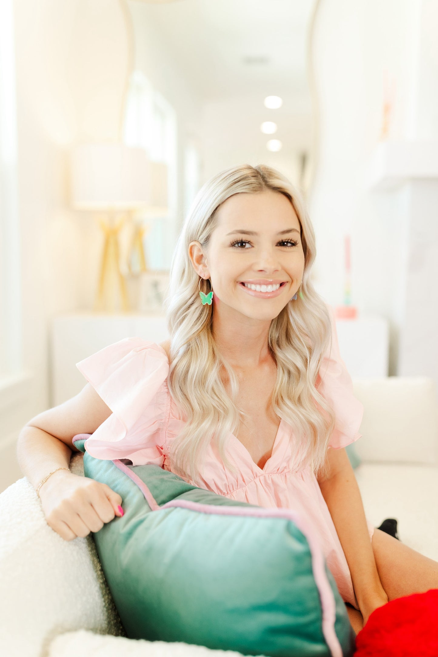 Lola Butterfly Hoops