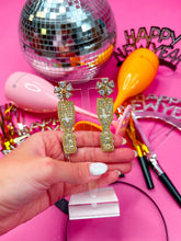 Load image into Gallery viewer, Beaded Iridescent NYE Drops
