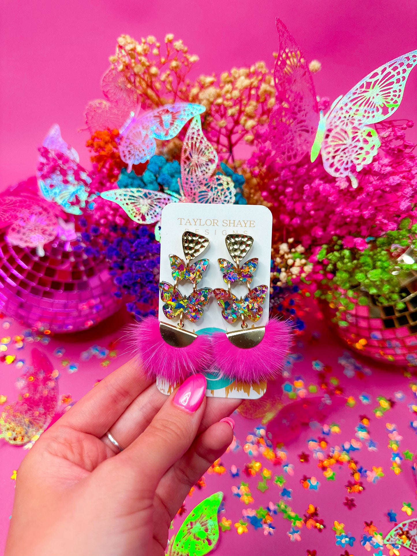 Double Butterfly Tassels