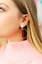 Load image into Gallery viewer, LUV U Stick Hoops
