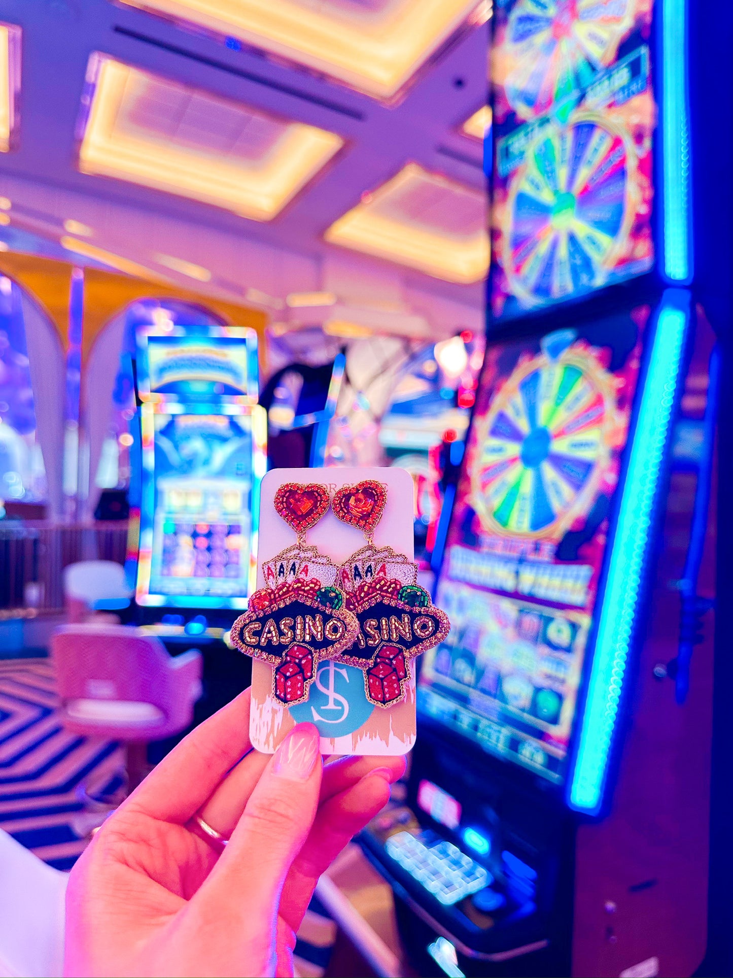 Welcome to Vegas Beaded Drops