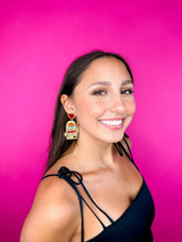 Load image into Gallery viewer, Jackpot Slot Beaded Earrings (Pre-order)
