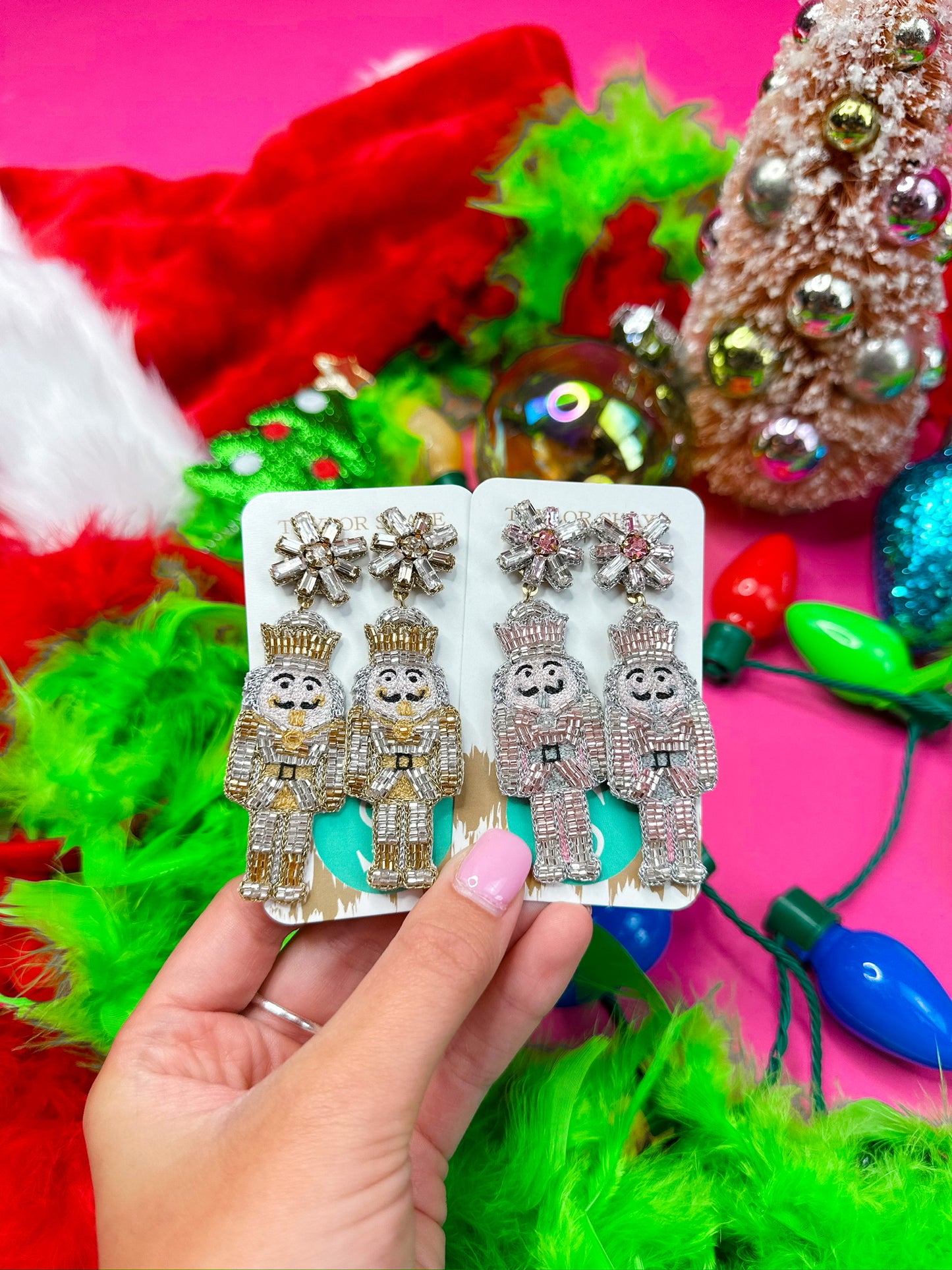 Beaded Nutcracker Drops