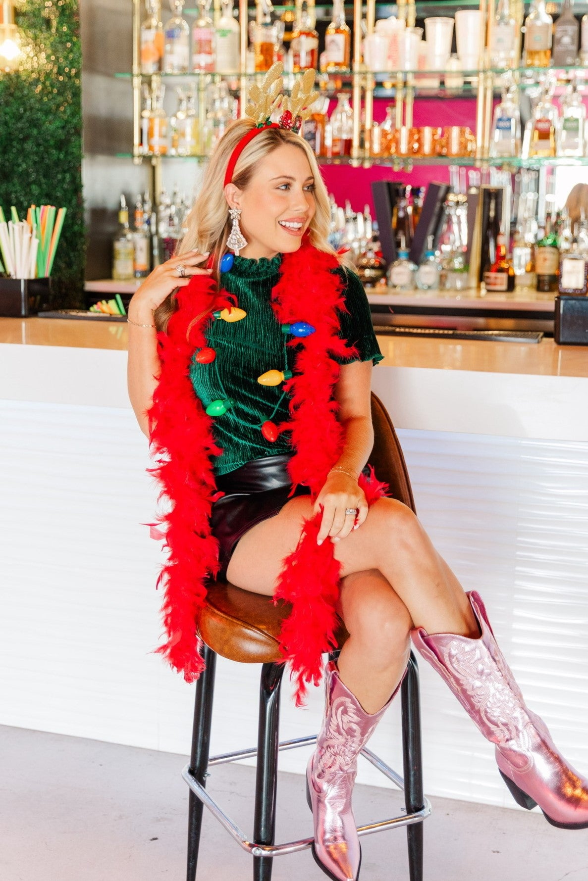 Beaded Crystal Christmas Tree