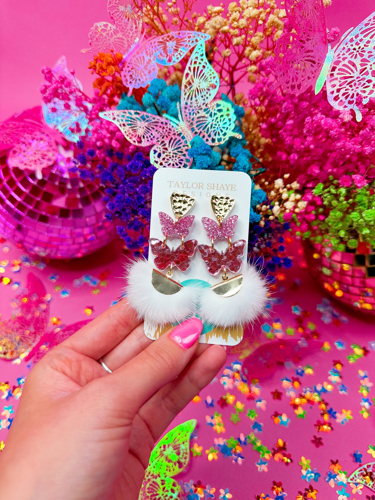 Double Butterfly Tassels