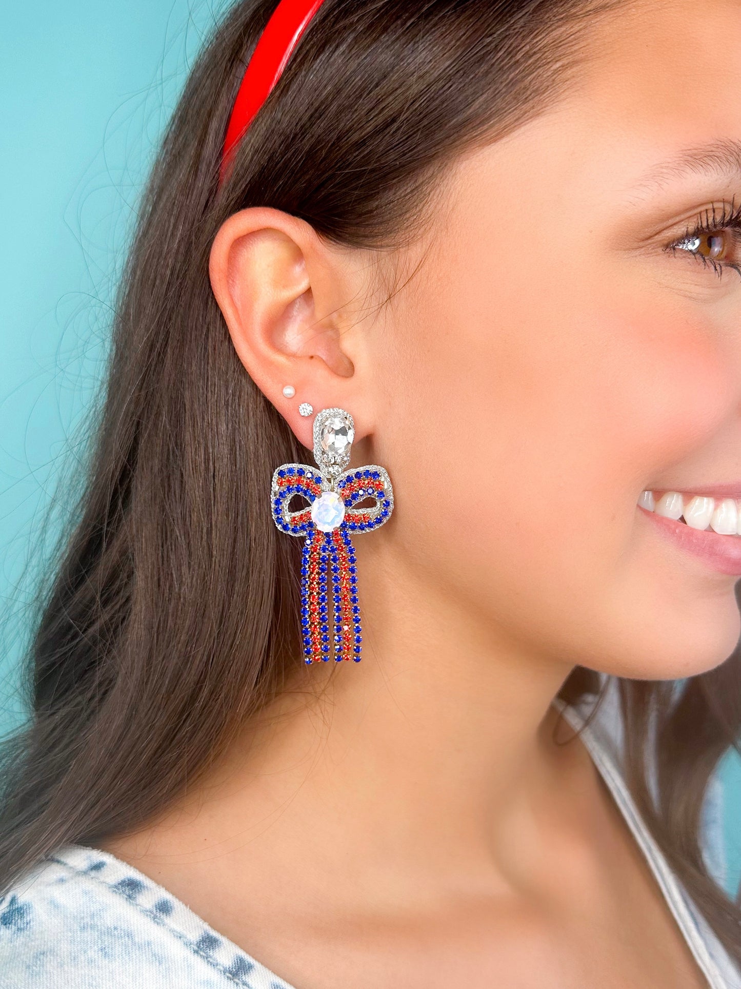 Patriotic Glam Bows